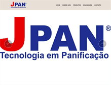 Tablet Screenshot of jpan.com.br